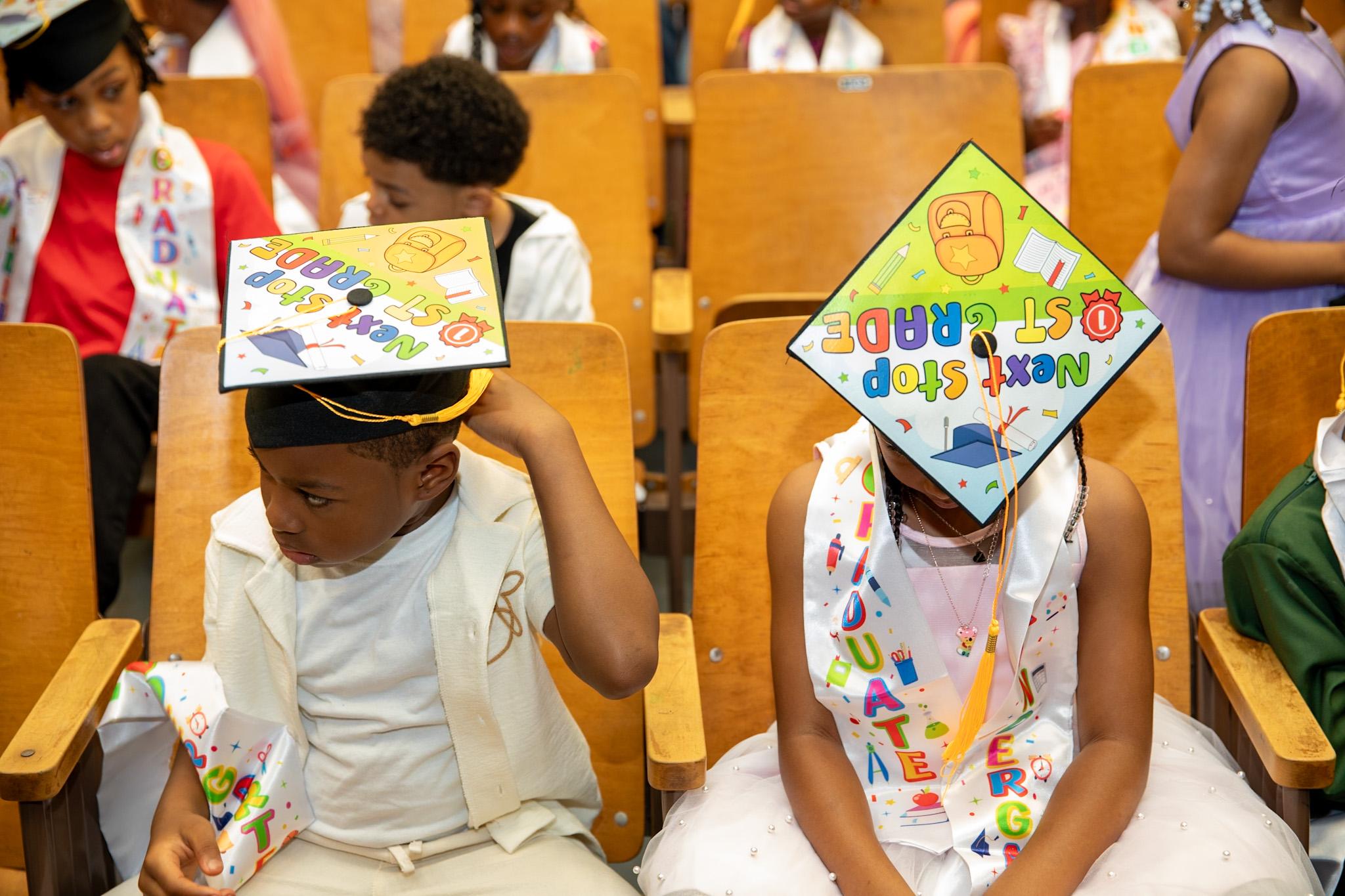 Students in gymnasium