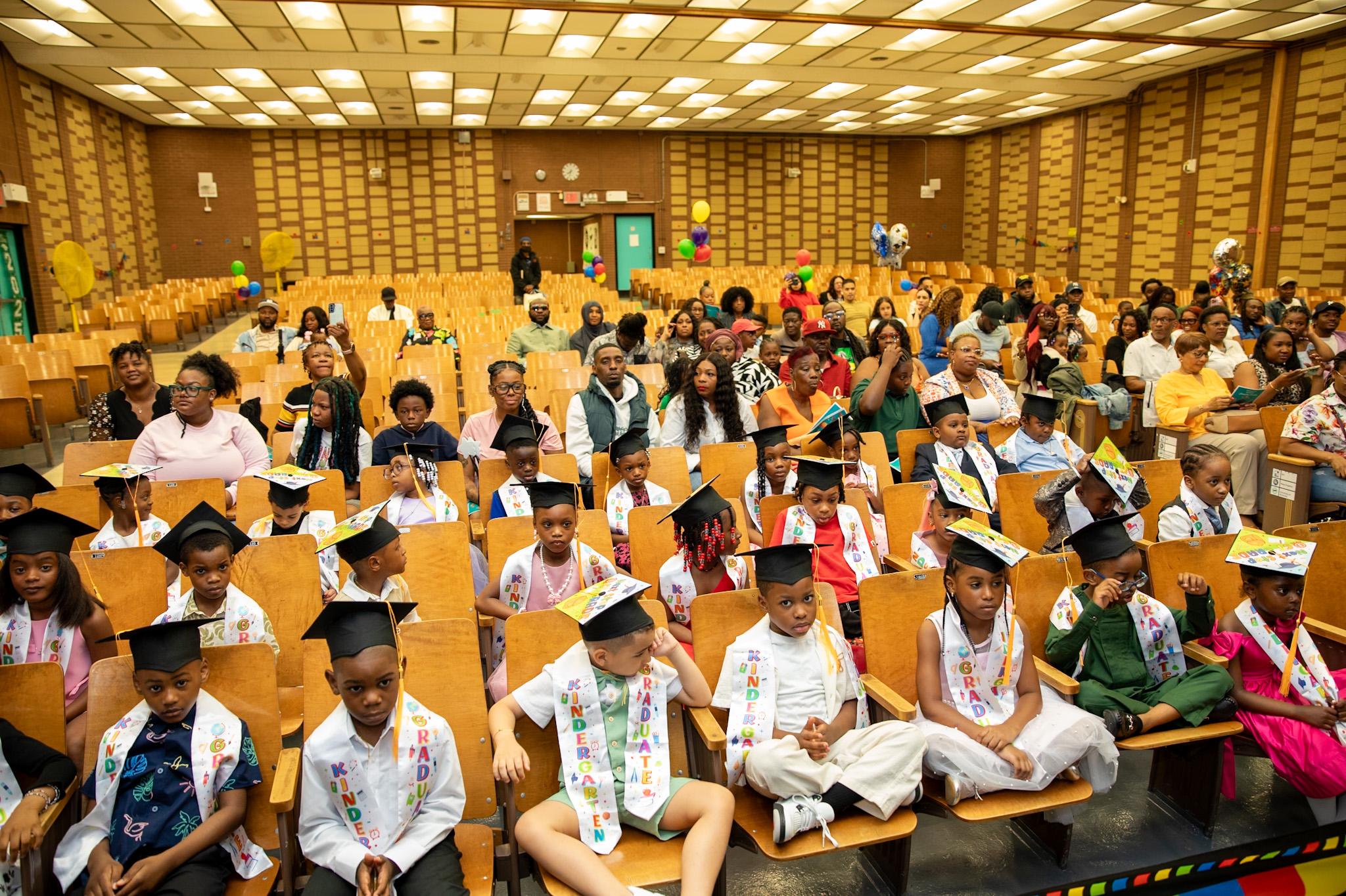 Students in gymnasium