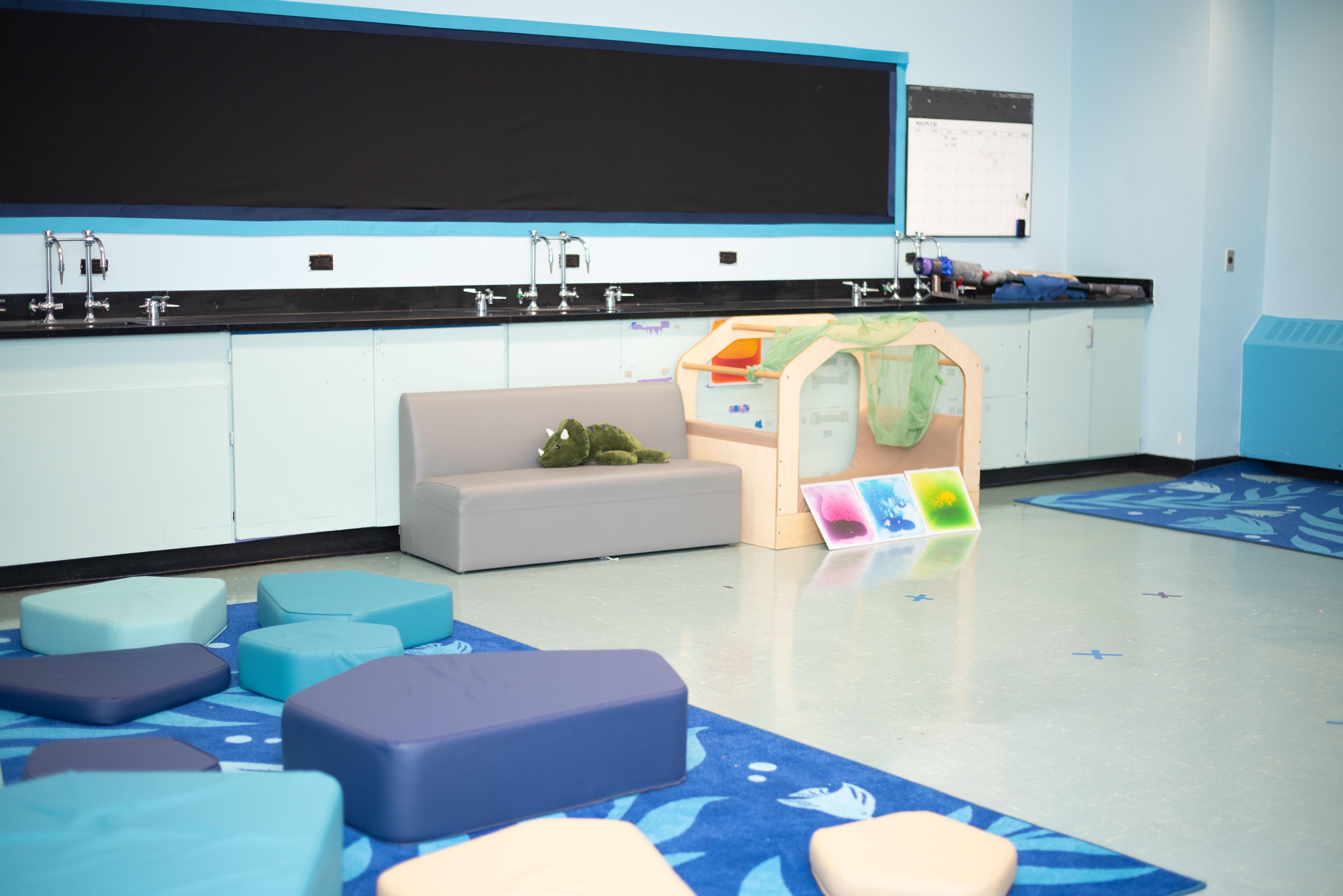 Calming sensory room