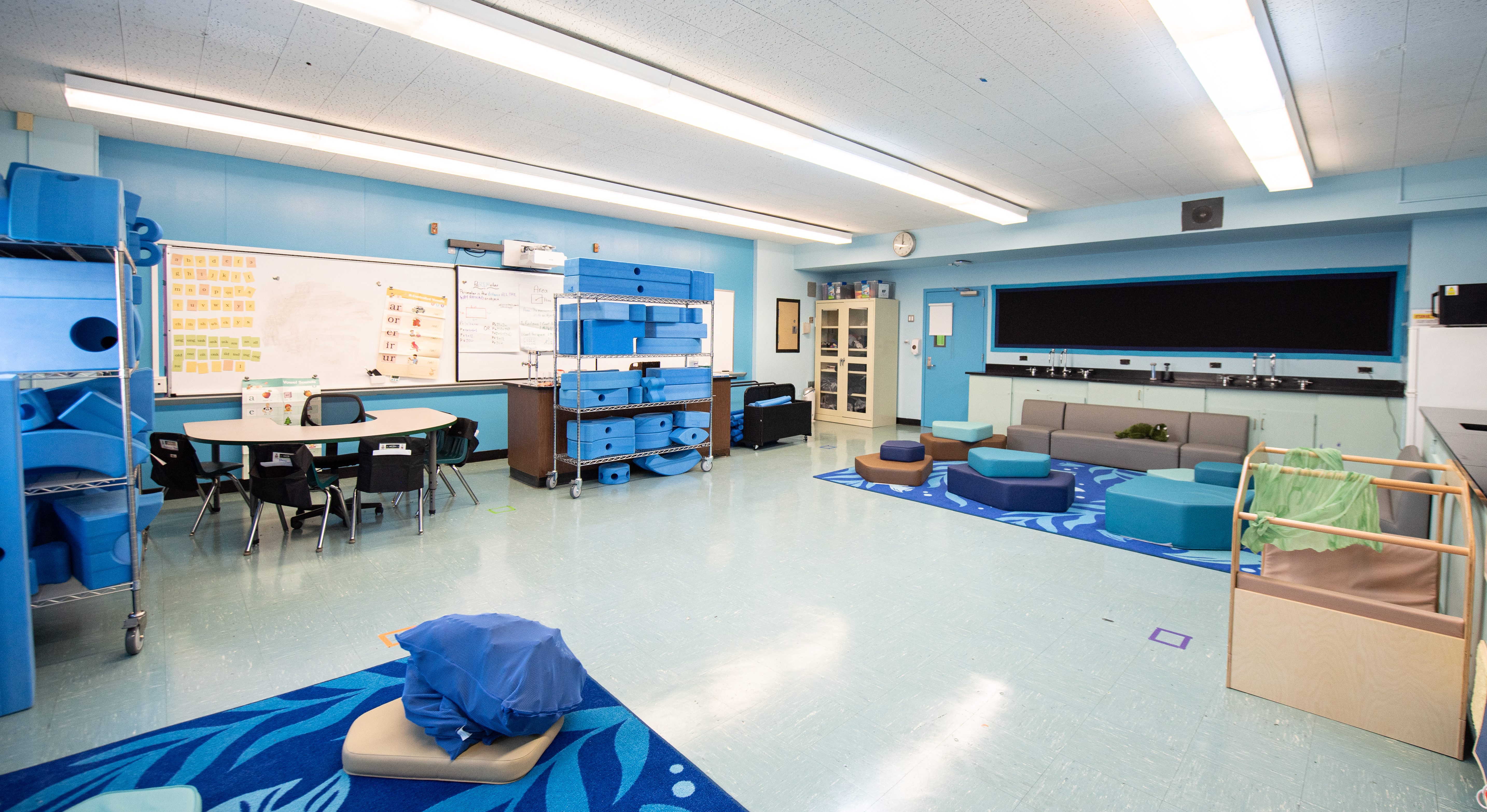 Calming sensory room