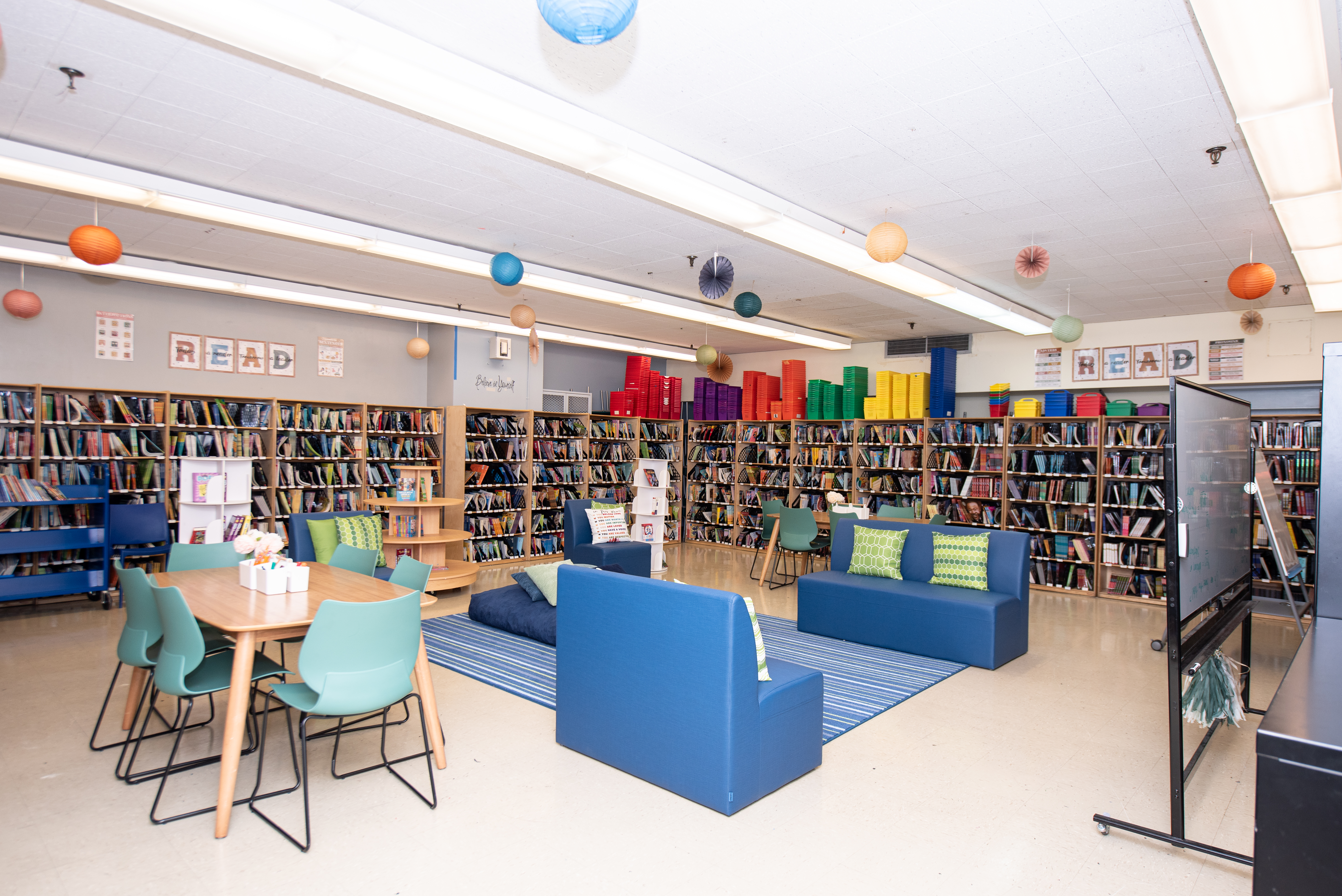 Renovated library