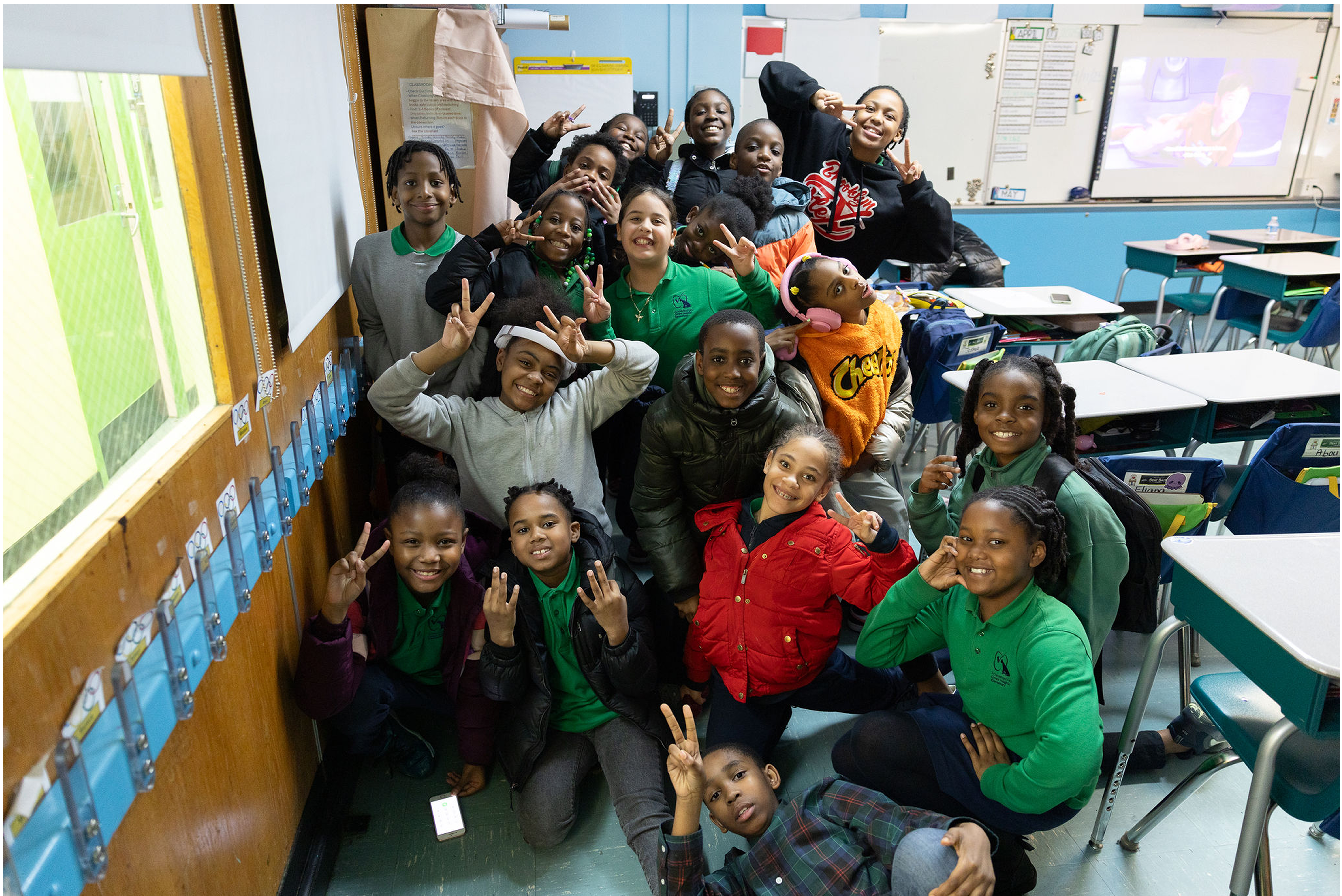 Children in classroom 1